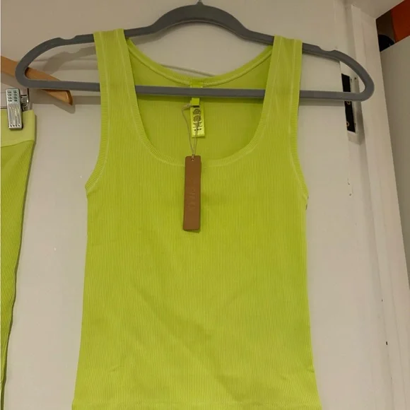 BNWT Skims Bundle of Four (4) Cotton Rib Pieces Daffodil Sets M - Picture 10 of 16